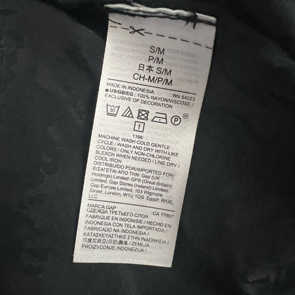 Gap Kimono Duster Jacket in Black - Picture 5 of 9